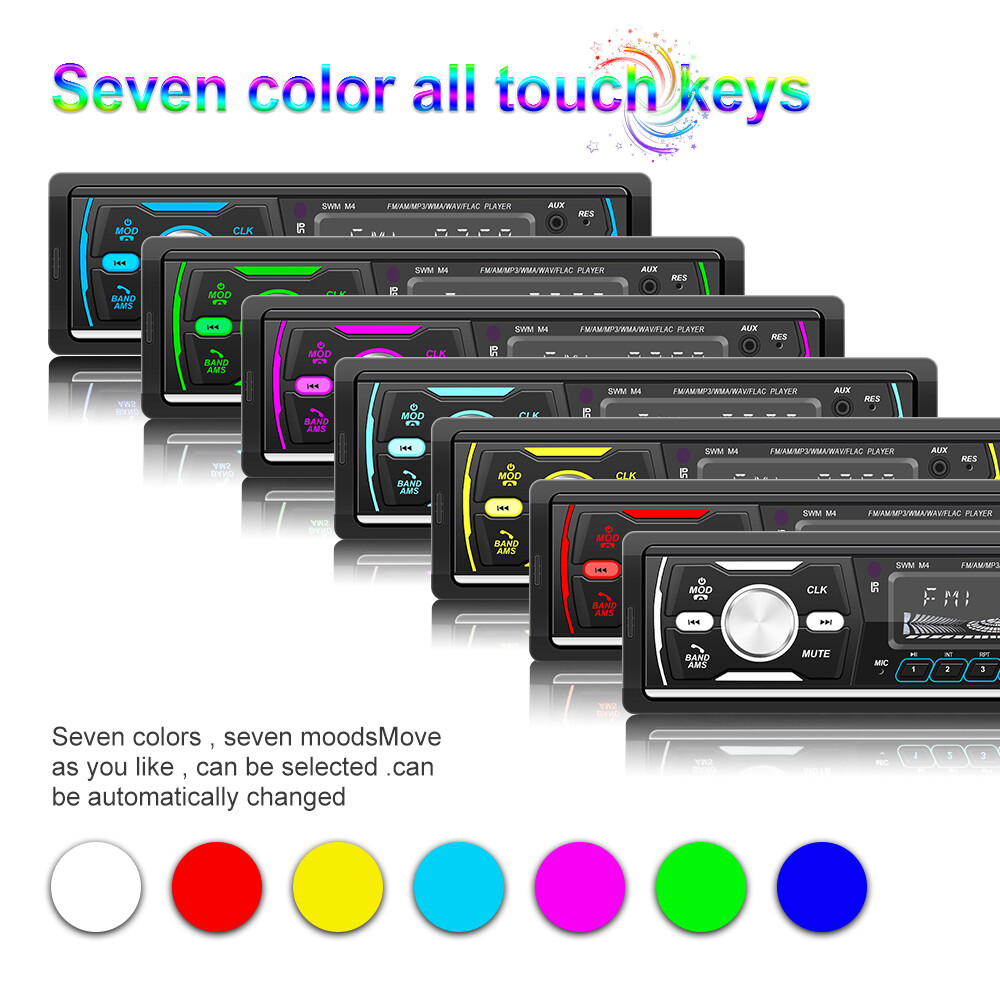 DAB DAB+ Car Radio Stereos AM FM RDS Player Bluetooth 2X USB TF AUX