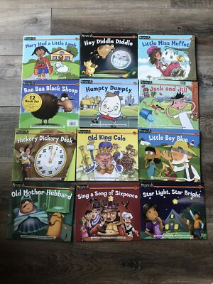 12 Newmark Learning Rising Readers Leveled Books Nursery Rhyme Tales