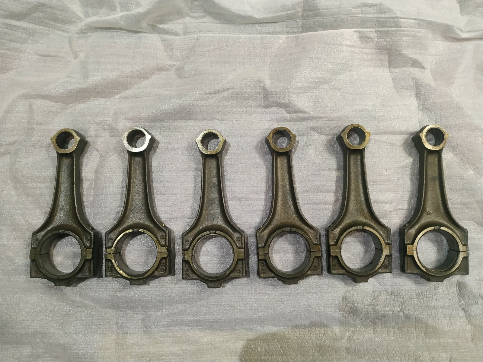 6 x HEAVY DUTY TURBO CONNECTING RODS CONRODS 135mm BMW M42 M50 M52 M54