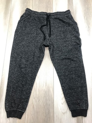 Black Trippy Track Jogger Pants Men 