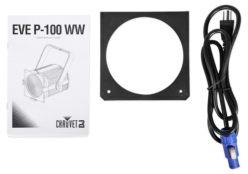 Chauvet EVE P-100 WW Warm White D-Fi USB DMX Stage Video Broadcast Light+Fogger - Picture 9 of 12