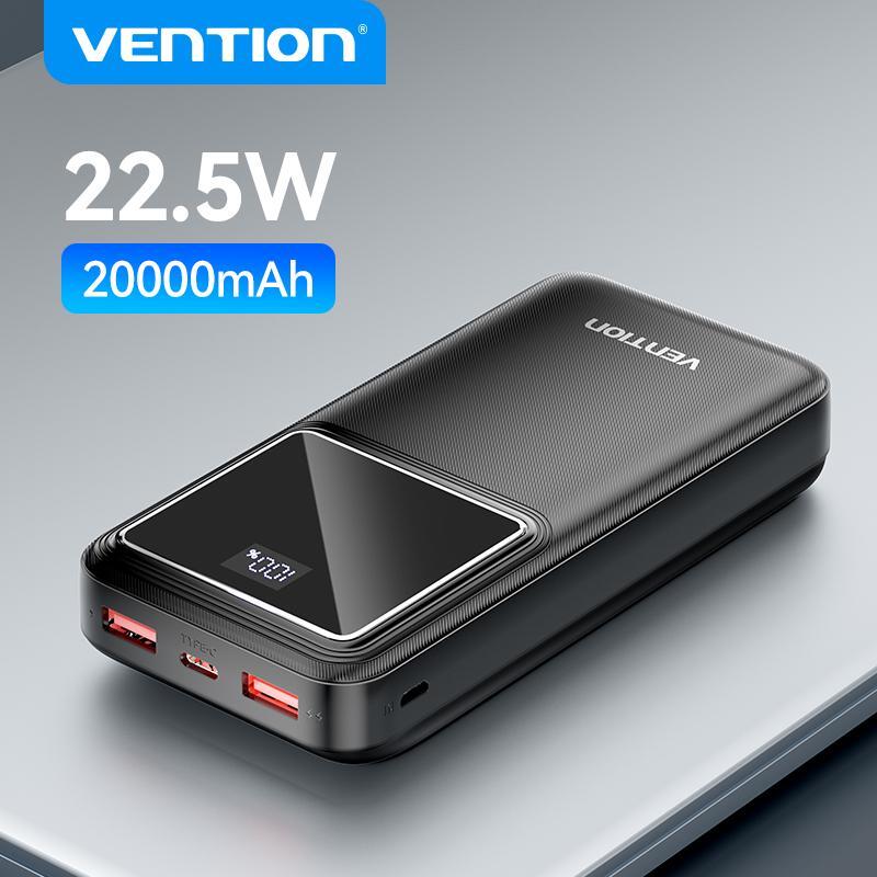 Power Bank 20000mah Mobile Phone Plastic Medium Multicolor 2-usb Portable 22.5w