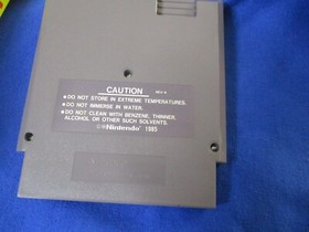 NINTENDO NES WEREWOLF WITH BOX STYROFOAM AND PAPERWORK