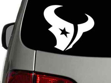 HOUSTON TEXANS Vinyl Decal Car Wall Window Sticker CHOOSE SI