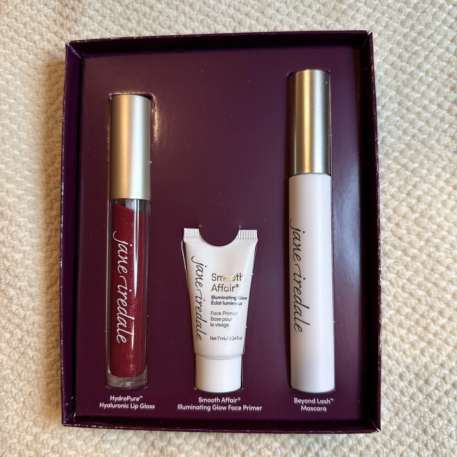 Jane Iredale Finishing Touches Makeup Kit- Black Ink Volumizing Mascara