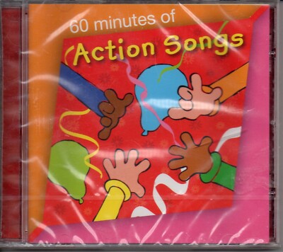 60 Minutes of Action Songs, Various Artists, New CD