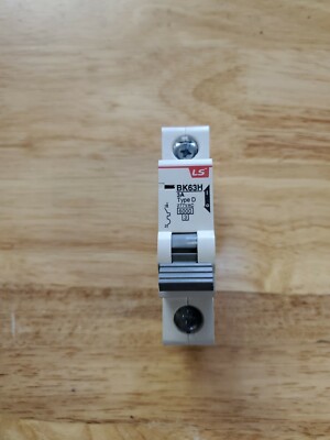 LS Miniature Circuit Breakers BKN-b-1P-D3A DIN RAIL MOUNT,  1Pole.