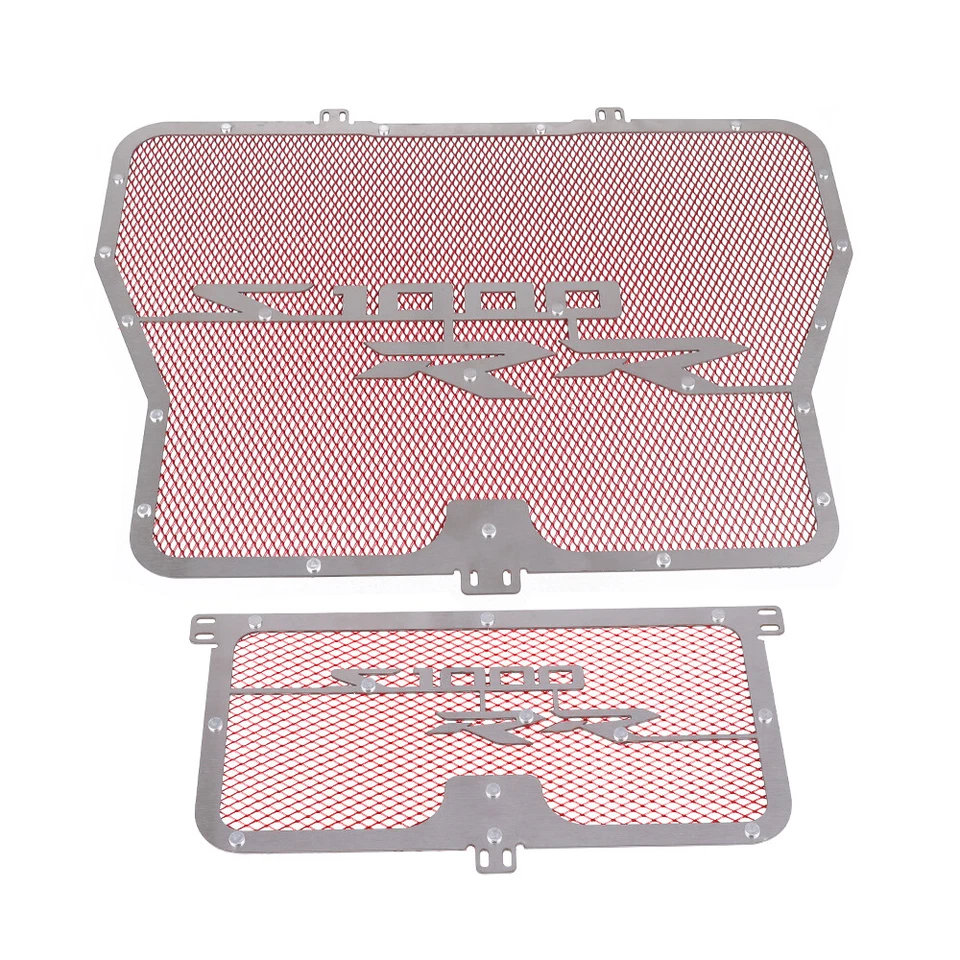 Radiator Grille Guard Cover Shield Protect For BMW S1000R S1000RR 2009-2018 HP4 Foto 3 de 4