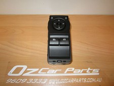 UTE HOLDEN COMMODORE VE UTE SS SV6 2 BUTTON POWER WINDOW/MIRROR SWITCH BLACK NEW
