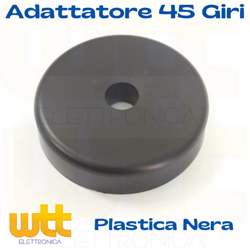 Adattatore Singolo Per 7" 45 Giri/Min - Mandrino Centrale In - Foto 4