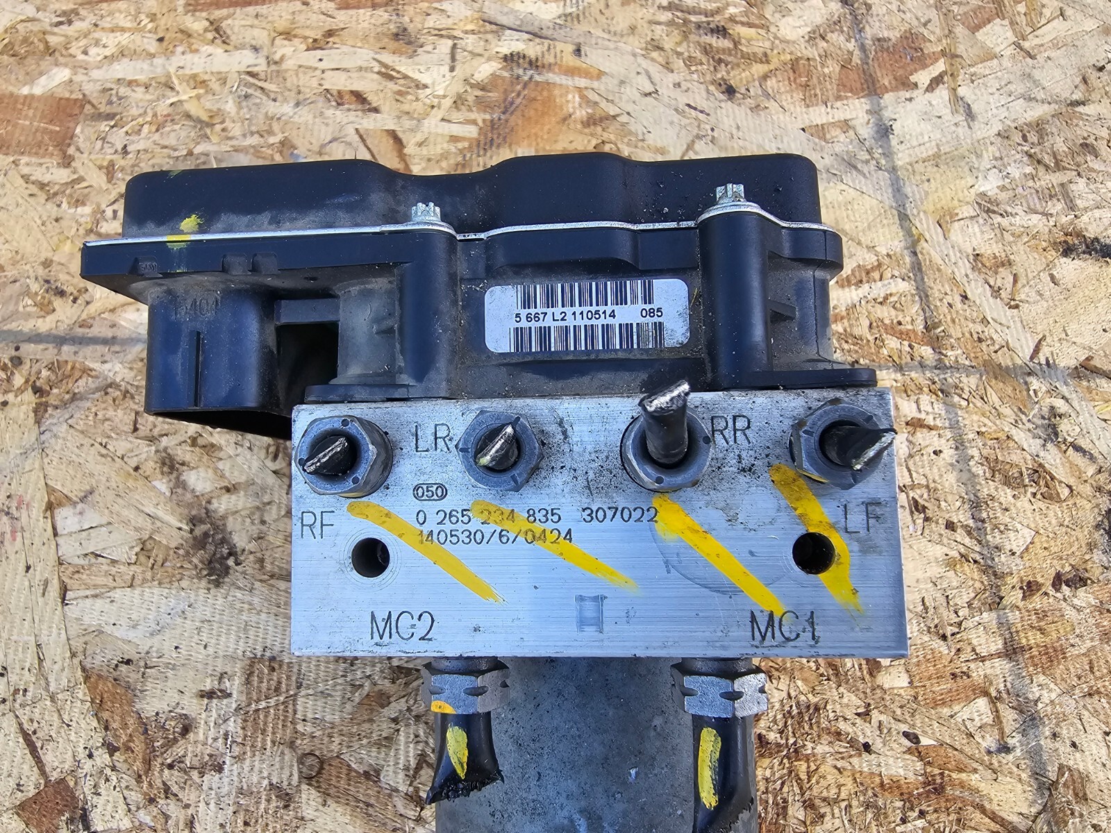 BRAKE ABS ANTI LOCK PUMP MODULE UNIT OEM 36k 08-19 MASERATI GRANTURISMO M145