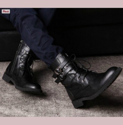 Handgefertigte Männer Militär Stil Stiefel, Männer Kampfstiefel, Männer Militärstiefel 6 bis 16