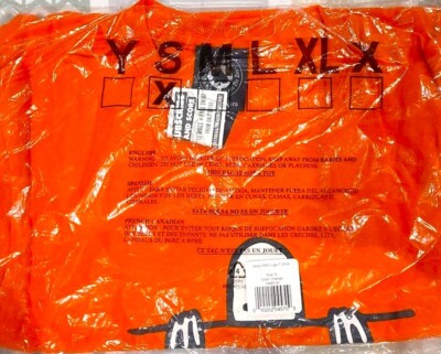 Thrasher T-Shirt Gonz SAD Skate And Destroy Safety Orange Magazine Artwork Tee S