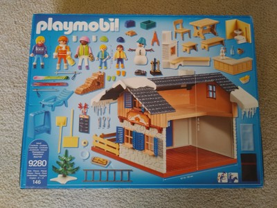 playmobil ski lodge 9280