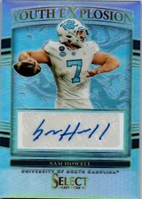 Sam Howell Autographed Youth Explosion Prizm 2022 Select Draft Picks #YE-SH UNC