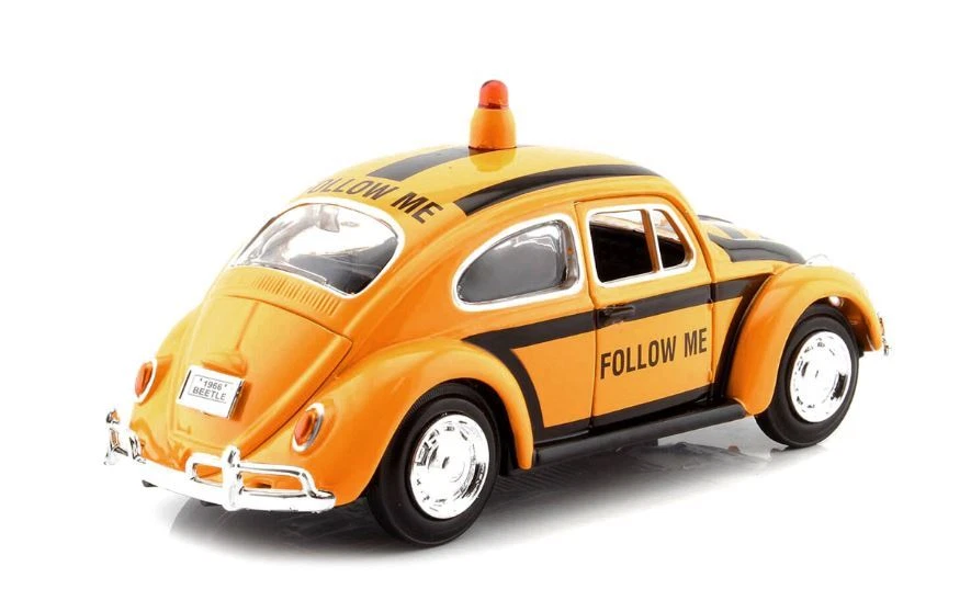 MOTOR MAX - VOLKSWAGEN Maggiolino 1966 Follow Me Giallo - 1/24 - MMX79590 - Immagine 3 di 3