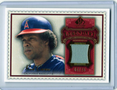2007, 2008, 2009 SP Legendary Cuts Game Used Relic Cards You Choose