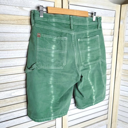 BDG Green Tie Dye Cargo Denim Shorts Size 25 Mens 31 Waist Urban Outfitters