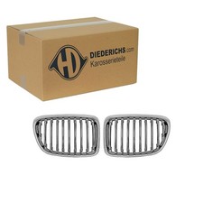 DIEDERICHS SPORT KÜHLERGRILL NIEREN CHROM CHROM SCHWARZ passend für BMW X1 E84