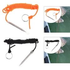 Paracord Fishing Stringer Cord Easy to Use Fish Holder for Kayaking Outdoor