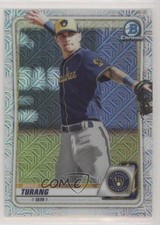 2020 Bowman Chrome Prospects Mega Box Mojo Refractor Brice Turang #BCP-35 ez4