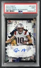 DRAKE MAYE PSA 9 2024 TOPPS FINEST #RFA-DM ROOKIE AUTO RC PATRIOTS 9474