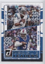 2016 Donruss League Leaders Tyrod Taylor Cam Newton #18 0q1p