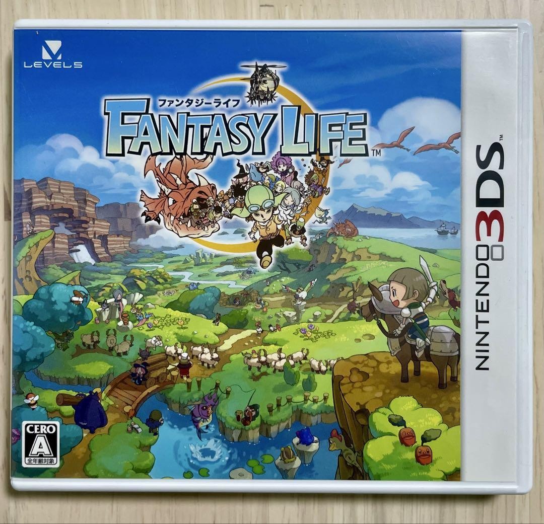 新品 未使用 NINTENDO 3DS FANTASY LIFE 北米版 Nintendo 3DS Fantasy Life Nintendo Level5 With Case | eBay