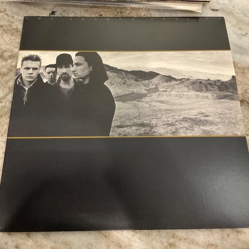 U2 LP The Joshua Tree 1987 Island  90581-1 EX/EX Gatefold Masterdisk Press