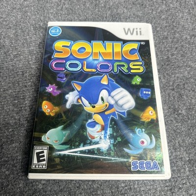Sonic Colors (Nintendo Wii, 2010) Complete in Box CIB