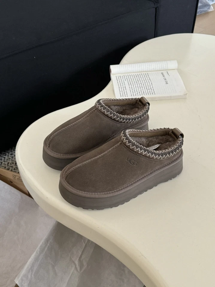 Zapatos de mujer Tazz U GiGi felpa forro de lana zapatos plataforma zapatillas invierno cálido🔎 Foto 4 de 4