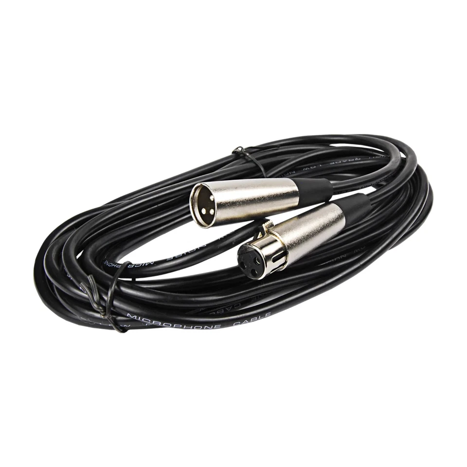 Professional Dynamic Handheld Microphone with XLR Mic Cable and Hardshell Case - Image 3 of 4