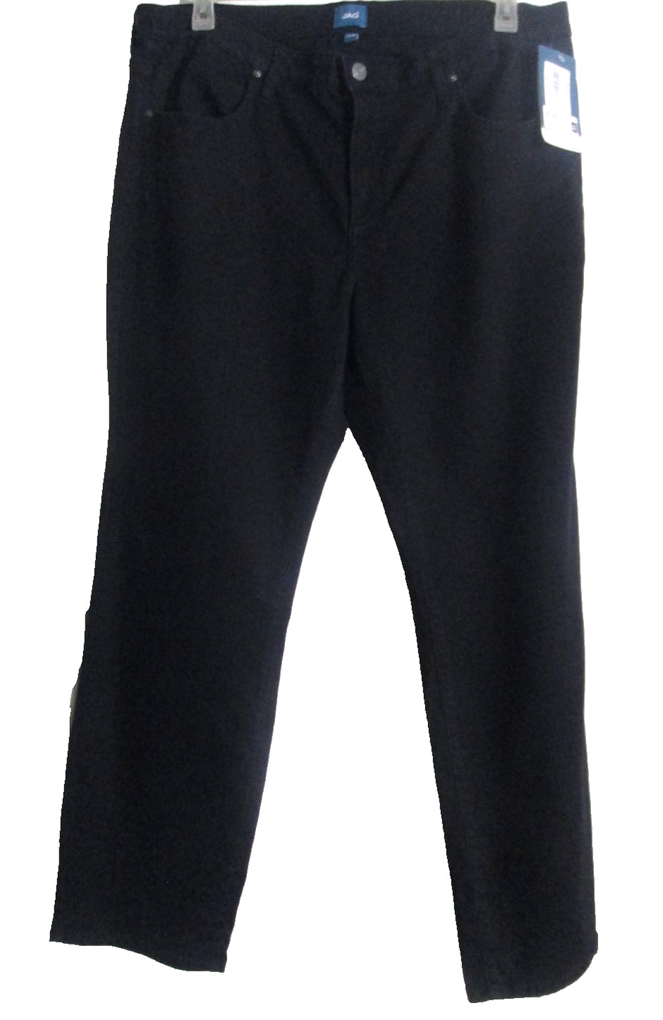 Jag Jeans Ruby Straight Leg 20W Mid Rise Best Kept Secret Black Stretch Denim