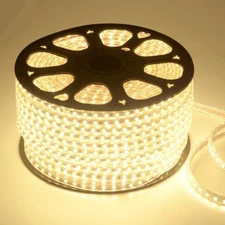 328FT 12V 2835 120LED/M IP67 Waterproof Underwater Flexible Rope LED Strip Light