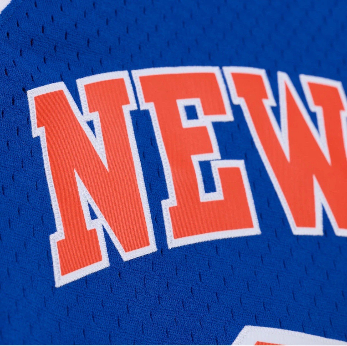 MF DOOM Limited Edition New York Knicks NBA Mitchell & Ness Jersey Size LARGE