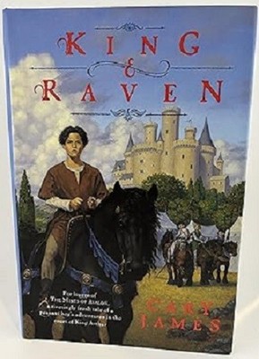 Cary James~KING & RAVEN~SIGNED 1ST/DJ~NICE COPY