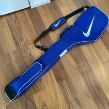 Nike Blue Club Case sac de golf sac de transport sac de gamme rare utilisé...