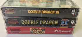 Double Dragon Trilogy Set 1-3 Nintendo NES en Cajas con P&oacute;ster!