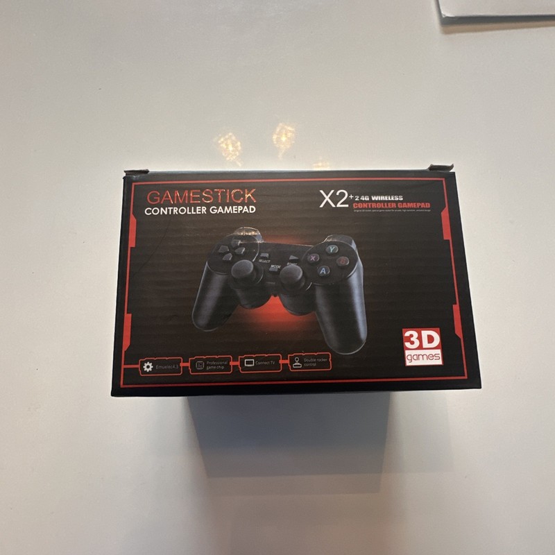 GameStick X2 64GB  Retro Game Console 4K HD 2.4G Wireless Controller 20000+Game!