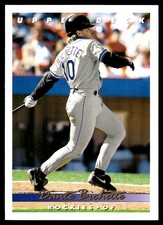 Dante Bichette 1993 Upper Deck #683 Rockies MLB READ FREE SHIPPING AutographDen