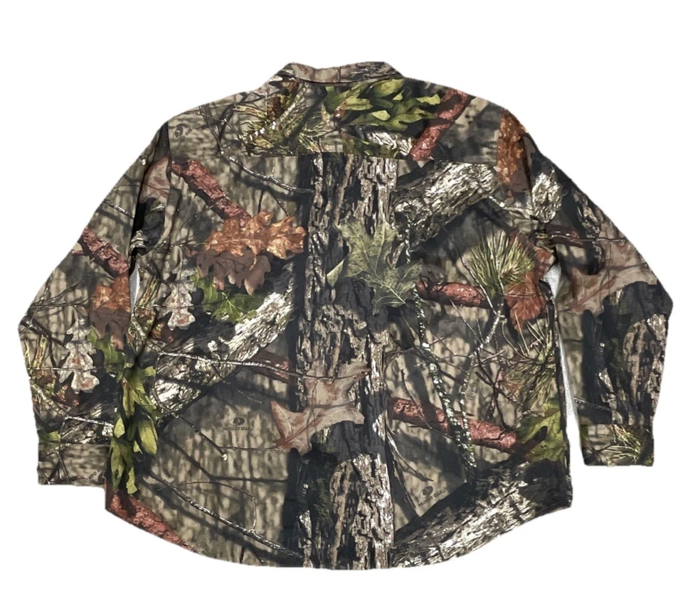 Vintage Cabela’s Realtree Camo Shirt Long Sleeve Button Up Mens 3XL Regular - Image 2 of 4