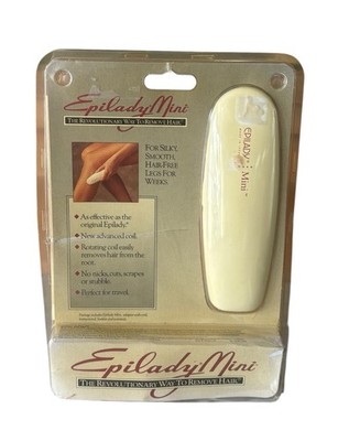 Epilady Mini Epilator Hair Removal Tool 800-12 New Damaged Packaging Discolored