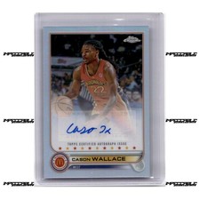 2022 Topps Chrome McDonald's A/A - #CA-CW Cason Wallace Rookie Refractor Auto