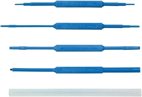 HOZAN D-16 Ferrite Core Driver Alignment Tool Set 5pc Tuning Screwdriver
