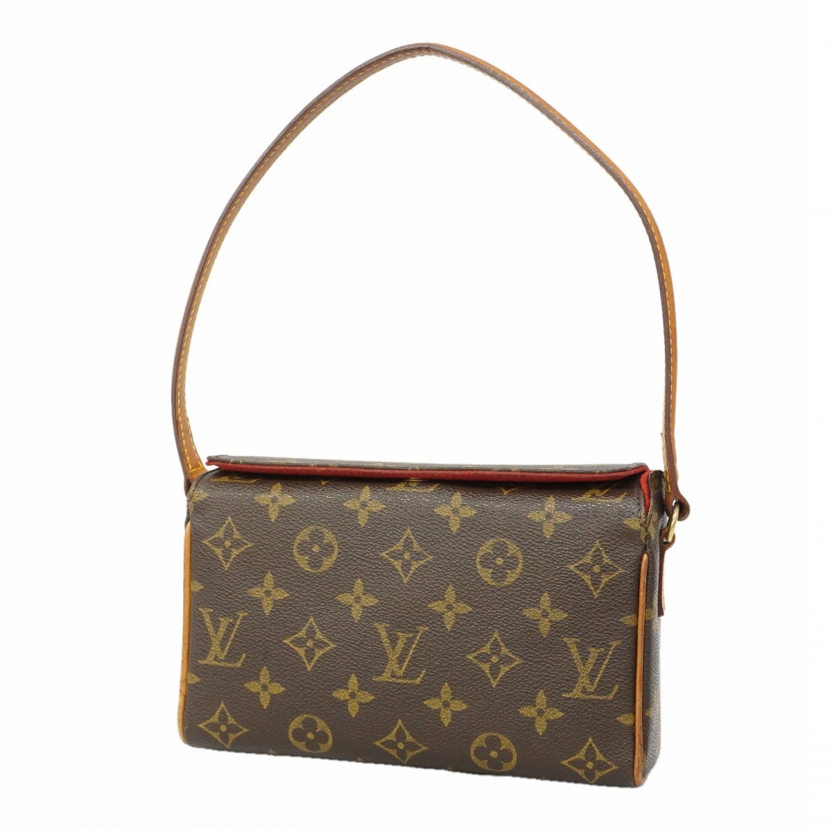 Auth [6gd4059-k] LOUIS VUITTON Handbag Monogram Recital M51900  Brown [Pre-o...