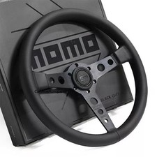 Momo Prototipo P5 Black Edition 350mm14inch Steering Wheel Genuine Pu Leather Momo Prototipo P5 Black Edition 350mm14inch Steering Wheel Genuine Pu Leather