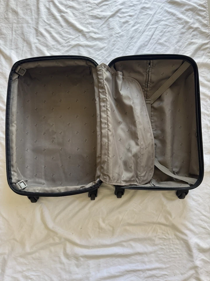 Heys роллер дорожный чемодан багажа серый с колесиками винтажный - Изображение 4 из 4