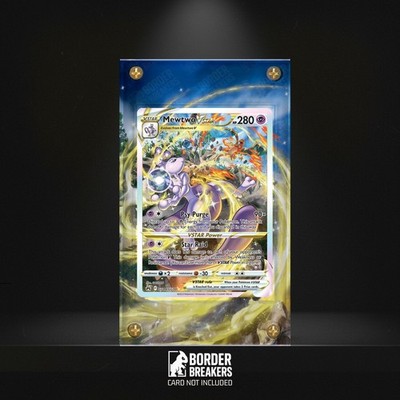 MewTwo V Star GG44/GG70 Pokémon Karte Extended Art Magnet-/Schraub-/Standcase