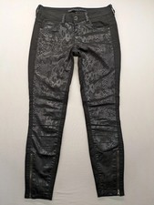 Tom Tailor Tribute to Bambi Damen Jeans Skinny Carrie Gr 28 32 Schlangenmuster