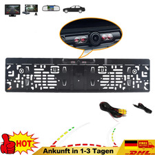 170° IR Rückfahrkamera Kennzeichen Halter Nummernschild Einparkhilfe Nachtsicht